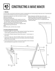 Constructing a Wave Maker (Free PDF Download)