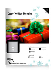 Cost of Holiday Shopping (Free PDF Download)