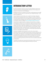 Introductory letter to home energy use